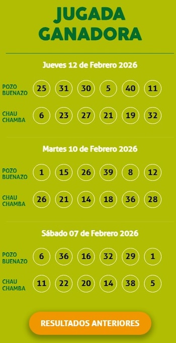 ¡Pozo en juego y números