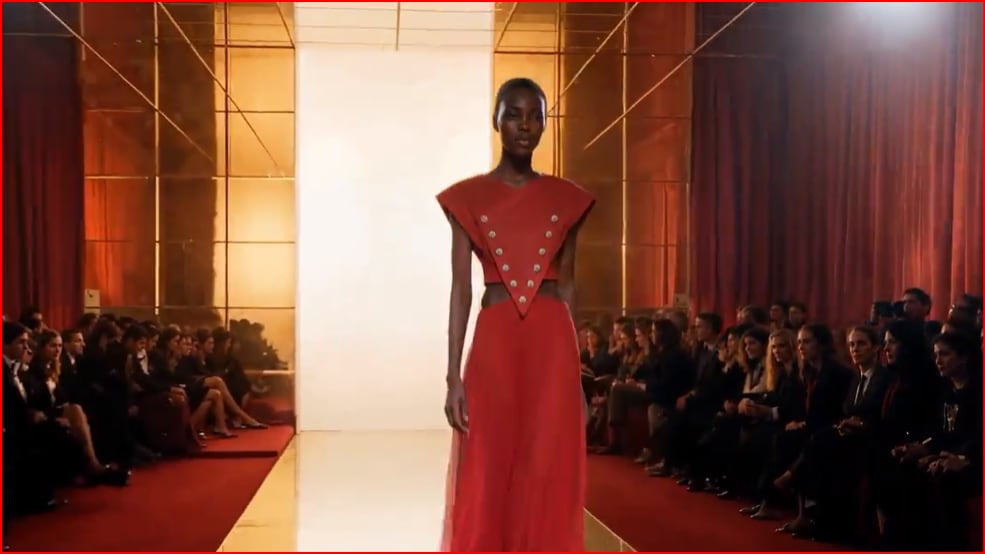 La aparición de la AI Fashion Week, un evento donde las colecciones surgen de procesos creativos nativos de IA en lugar de los flujos de trabajo tradicionales. (AIUTA)