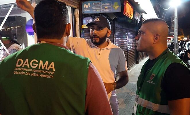 Personal del Dagma y de la Policía cerraron un establecimiento en Vallegrande por operar sin permisos ni cumplir normas ambientales - crédito Dagma