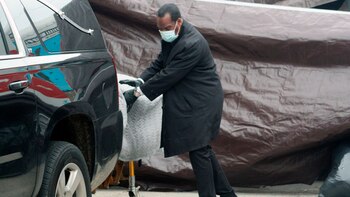 Hallman fue incinerado el 26