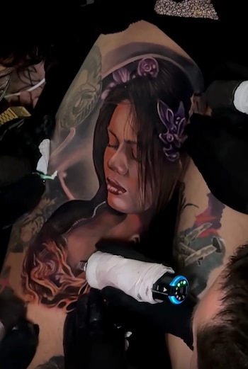 La hermana del influenciador reaccionó