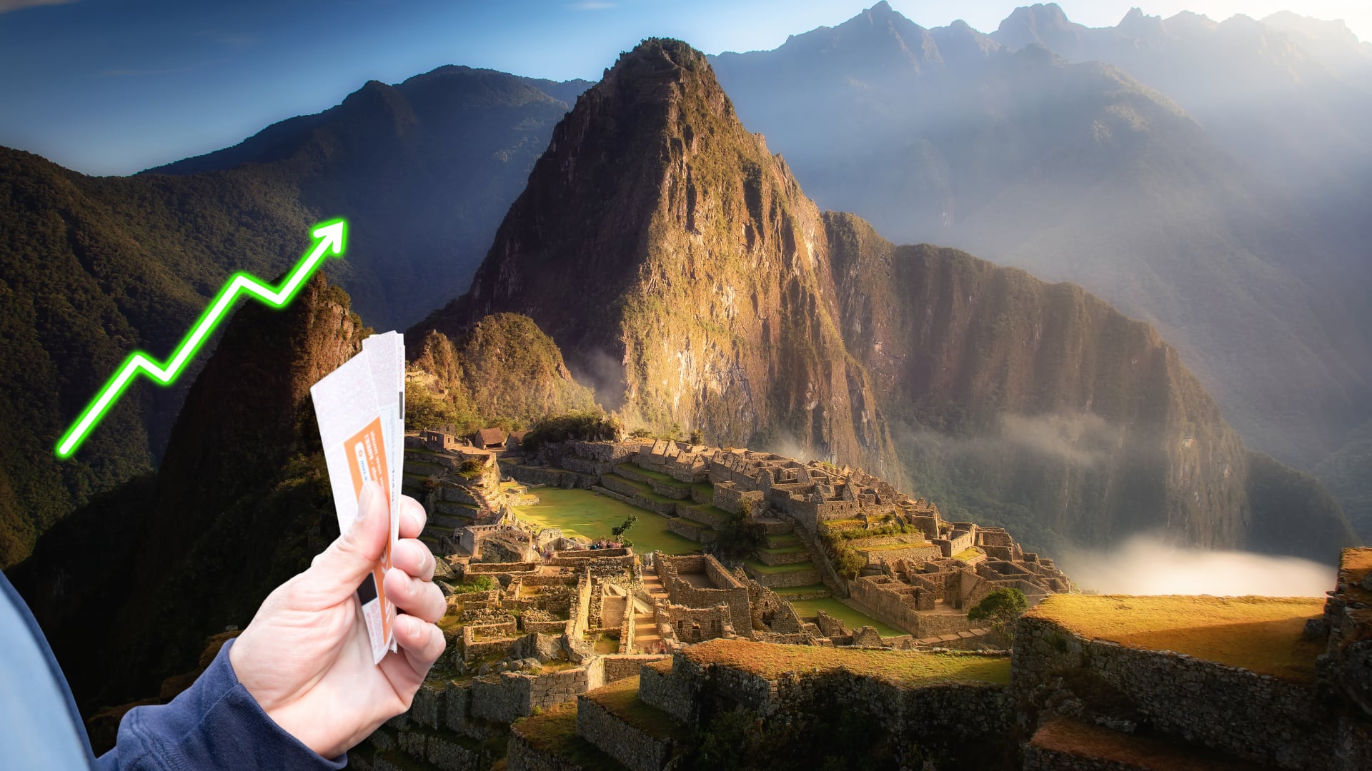El Sernanp oficializó un pago adicional para ingresar a Machu Picchu con fines turísticos. (Composición: Infobae)