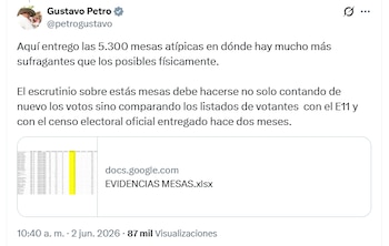 - crédito @petrogustavo/X