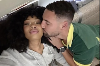 Megan Thee Stallion admitió que estaba disfrutando de su noviazgo con Klay Thompson. (Instagram)