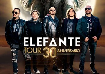 Elefante llegará a Lima como parte de la celebración por sus 30 años de trayectoria musical.
