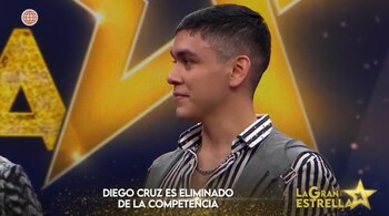 Diego Cruz quedó eliminado.