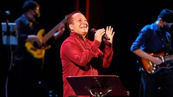 El intérprete de “Amor, amor”