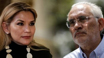 La mandataria interina de Bolivia,