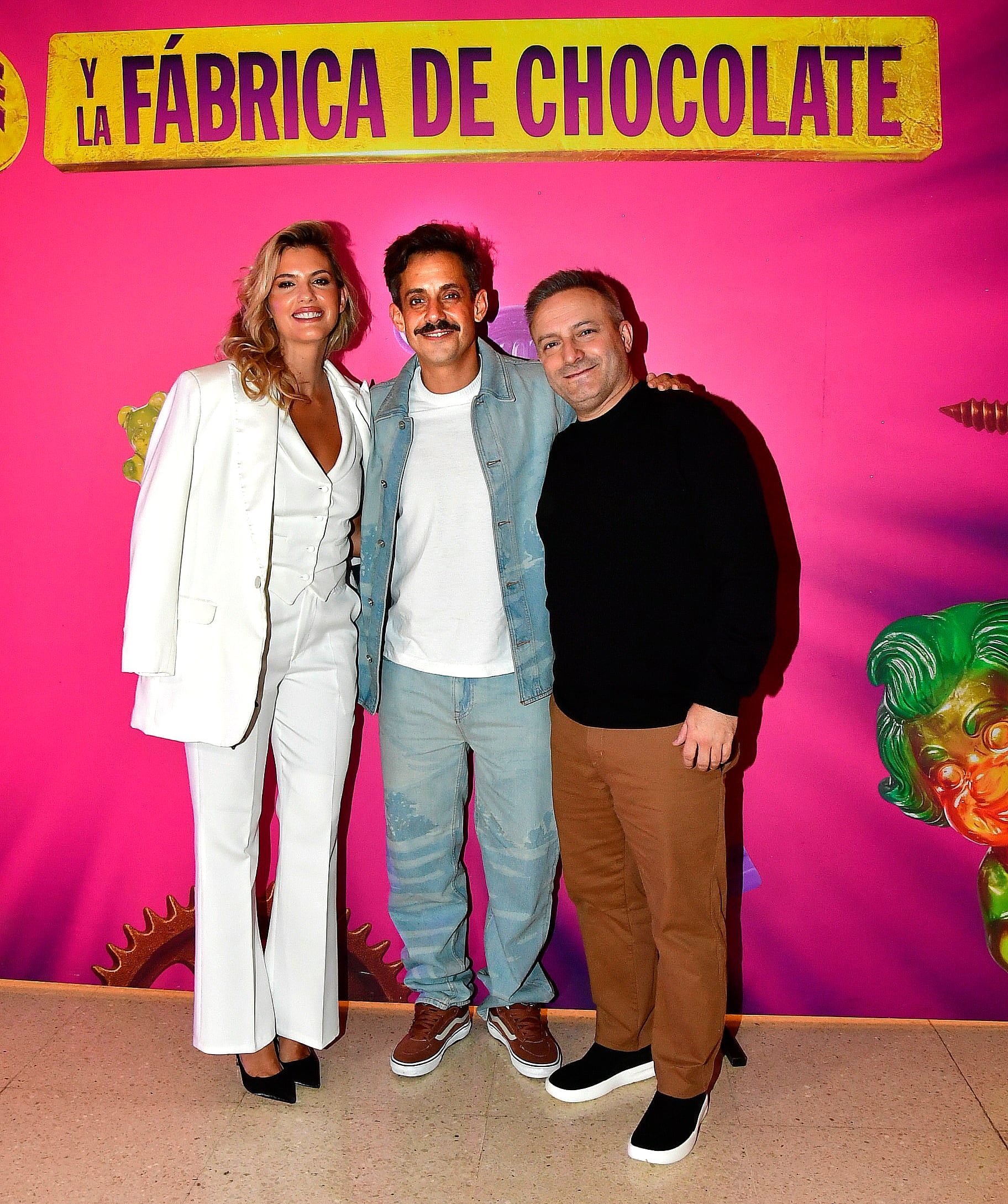 Mery del Cerro junto a Agustín Rada y Sebastián Almada (RSFOTOS)