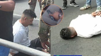 Un hombre fue arrestado tras