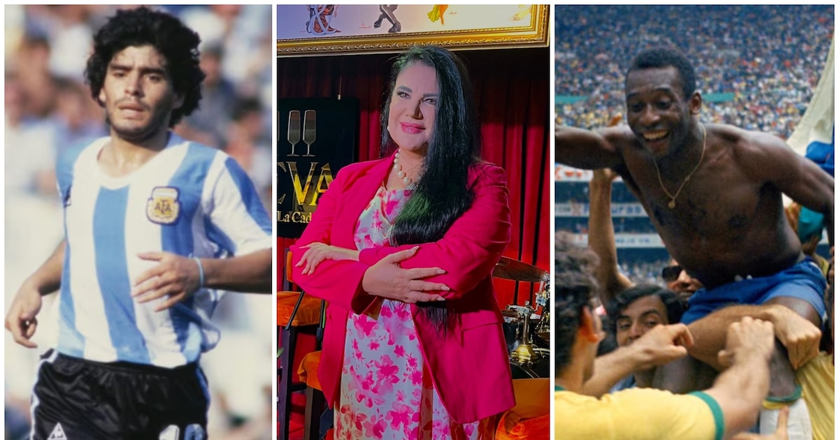 Alejandra Ávalos revela insólitos detalles de sus encuentros con Maradona y Pelé