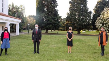 Fabiola Yáñez ratificó su compromiso