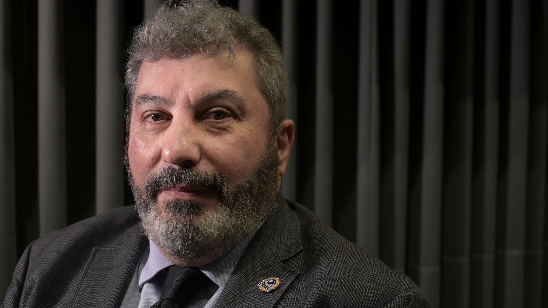 En este marco, Alejandro Cassaglia, representante de la Fundación Sherman Kent, presentó los conceptos centrales de la investigación (Foto: Fernando Calzada)