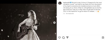 "Sólo quiero dar las gracias