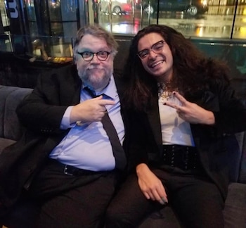 Fabio Colonna conoció a Guillermo del Toro y esta es su anécdota (redes de Fabio Colonna)
