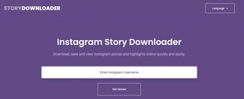 Storydownloader. (foto: https://storydownloader.net)