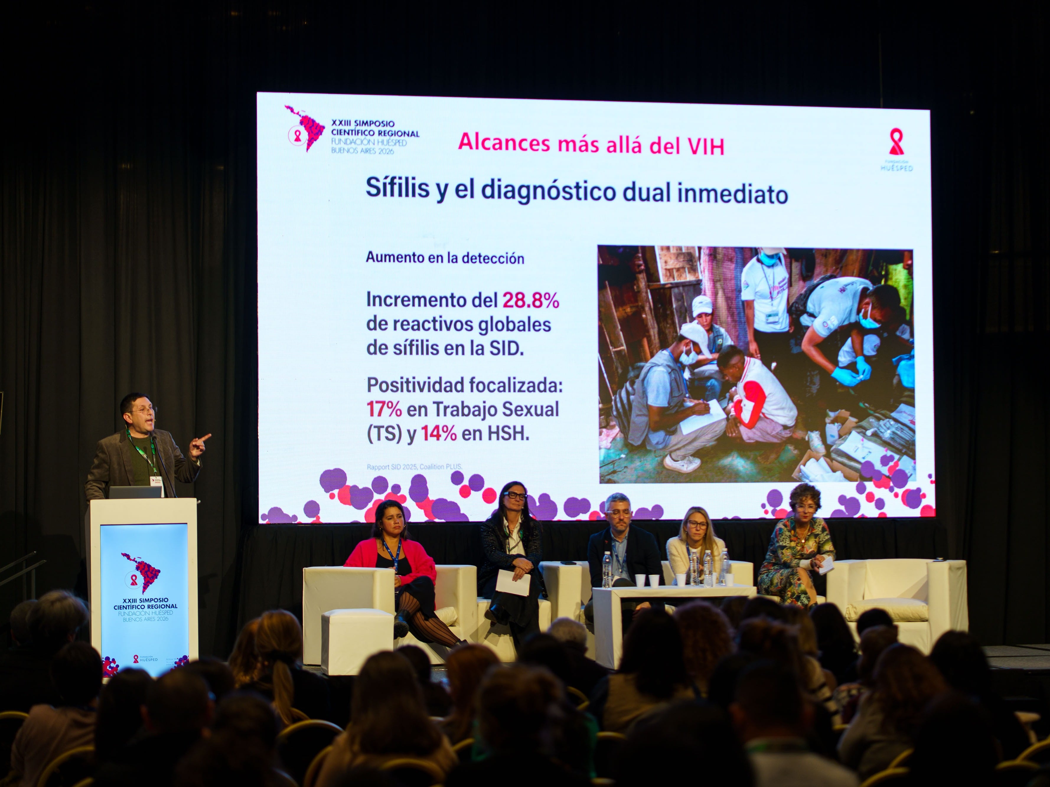 El encuentro planteó el aumento de casos de sífilis, una enfermedad que avanza entre adolescentes y preocupan a la comunidad médica