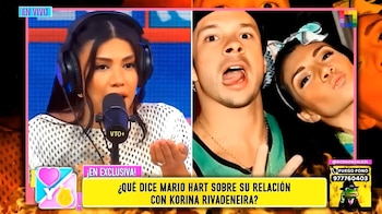 Mario Hart niega romance con Diana Sánchez y reafirma estabilidad de su matrimonio con Korina. Captura: Amor y Fuego.