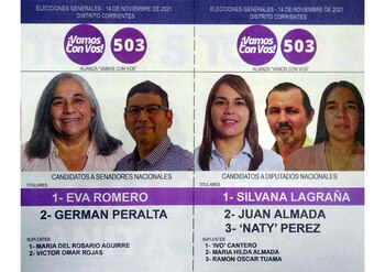 La boleta de Eva Romero