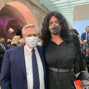 El Presidente Alberto Fernández con