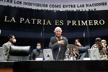 La presidenta de la Mesa