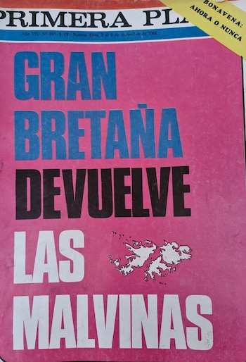 Primera Plana Malvinas