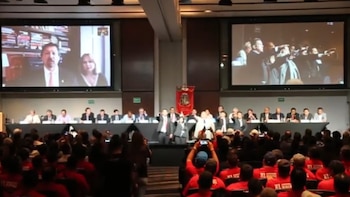 Se llevó a cabo la asamblea inaugural de la 44 Convención Nacional Ordinaria del Sindicato Nacional de Trabajadores Mineros, Metalúrgicos, Siderúrgicos y Similares de la República Mexicana (SNTMMSSRM)