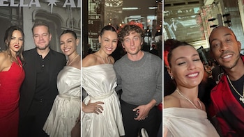 En Nueva York, Pampita se