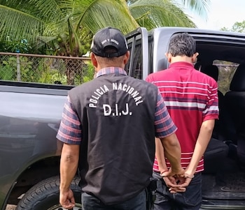 Captura de uno de los presuntos implicados en la desaparición de Jafeth González, un conductor de plataforma digital de 23 años, cuyo paradero continúa siendo desconocido desde este 11 de agosto. (PN)
