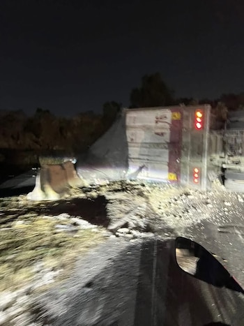 Accidente Nicolás Romero tráiler camión