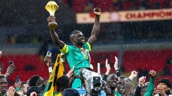 Senegal campeonó la Copa Africana de Naciones. - Crédito: AFP