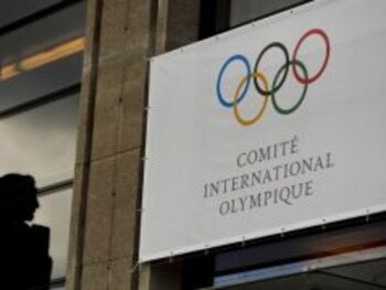 A statue is seen behind