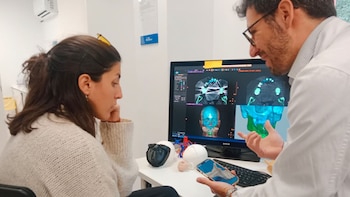 El equipo médico comenzó a