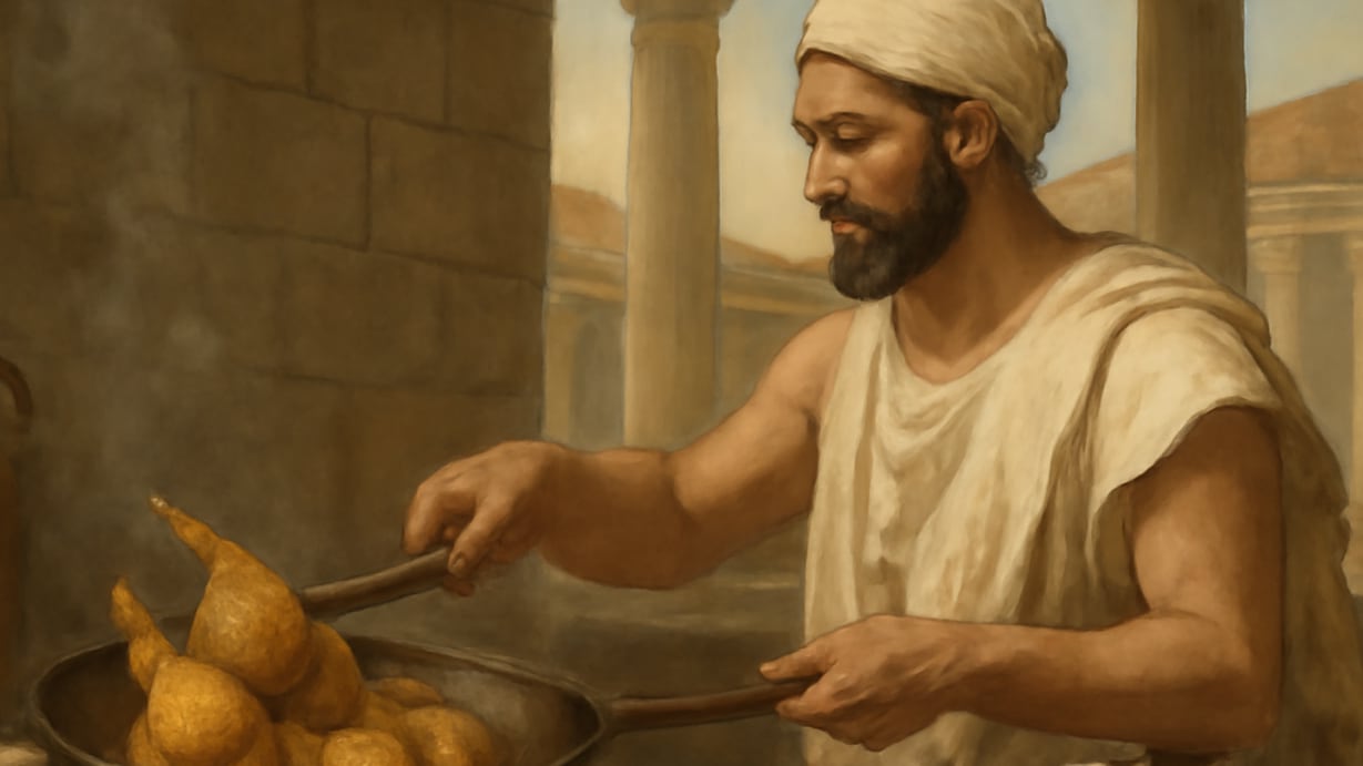 Las diferencias sociales se reflejaban en la forma de comer: la élite disfrutaba banquetes privados, mientras el pueblo optaba por menús simples (Imagen Ilustrativa Infobae)