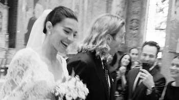 Del baile con Carlos Herrera al brindis con manzanilla: los detalles más íntimos de la boda de Rocío Crusset en Nueva York