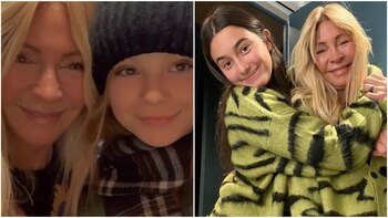 Cris Morena junto a Muna