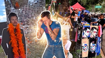El punto de convivencia de fans ofrece spots temáticos para fotografías y una gran variedad de artículos del exintegrante de One Direction para todos los bolsillos. (Raúl A. González/Infobae México)