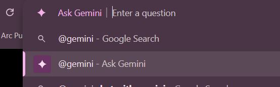 Escribiendo la palabra Gemini, más lo que quieres preguntar, puedes tener acceso directo a este chatbot de Google. (Chrome)