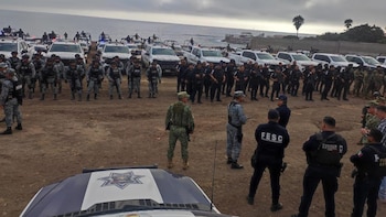 Despliegan más de mil elementos policiales para encontrar a empresario secuestrado en parque turístico de Baja California