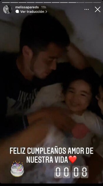 Melissa Paredes publica tierna historia