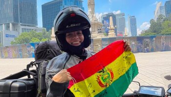 La boliviana Jessica Hoyos se