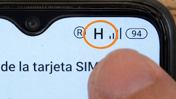 Por qué tengo H+ y no 4G en la señal del celular y qué es más rápido