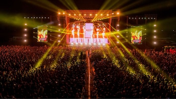 Los conciertos masivos en Perú