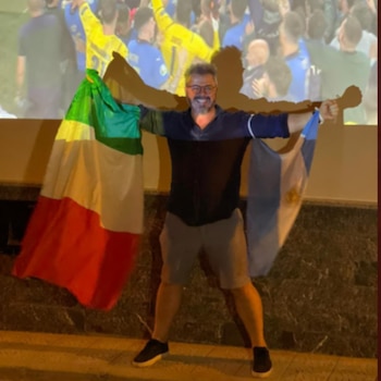 Donato De Santis, eufórico tras