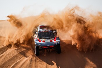 Stéphane Peterhansel hizo historia al ganar su etapa número 50 en el Rally Dakar (A.S.O._Florent_Gooden_DPPI)