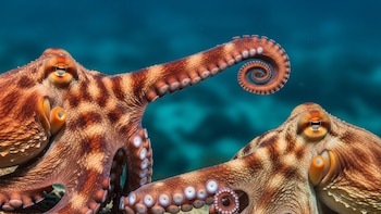 El canibalismo de pareja impulsa la evolución de estrategias reproductivas en pulpos