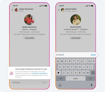 Instagram lanza la función Solicitud