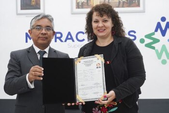 La ceremonia incluyó un juramento