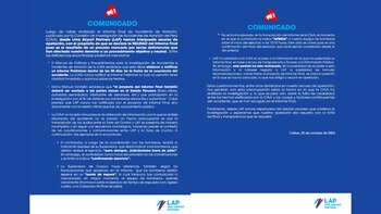 LAP rechaza informe de CIAA