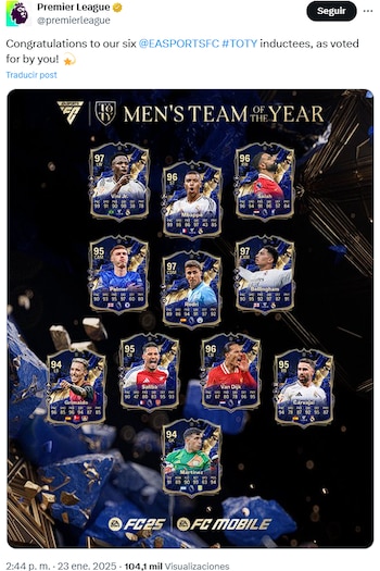 "¡Felicitaciones a nuestros seis miembros,